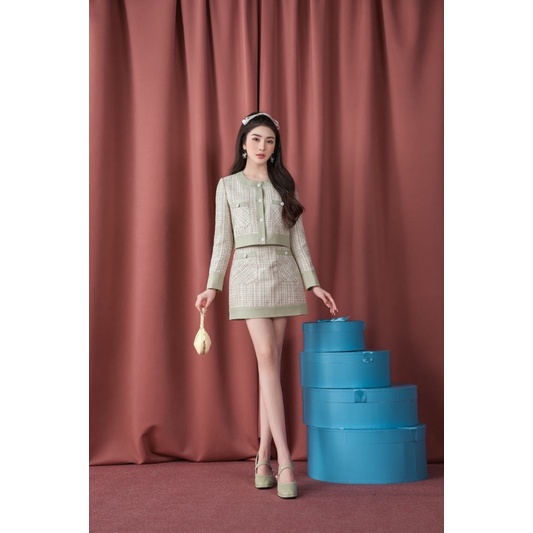 Set dạ tweed - Jesse Tweed Set | BigBuy360 - bigbuy360.vn