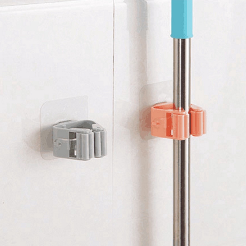 Móc treo cây lau nhà dán tường tiện dụng chất lượng cao