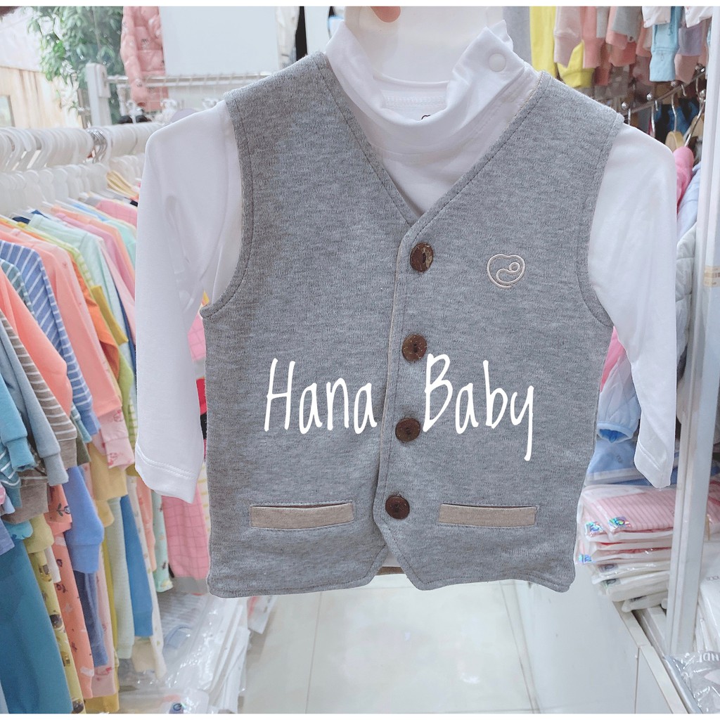 Set gile kèm áo cao cổ Bu Baby