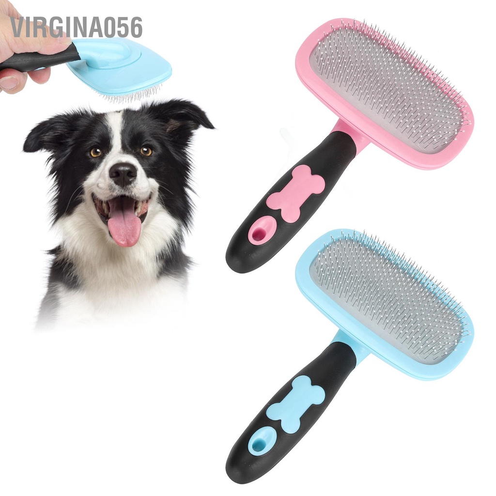 Có thể bán buôn Lược chải lông cho chó mèo Xoay 360 ° Bàn cạo rối loại bỏ Công cụ thú cưng Virgina056 Hàng giao ngay