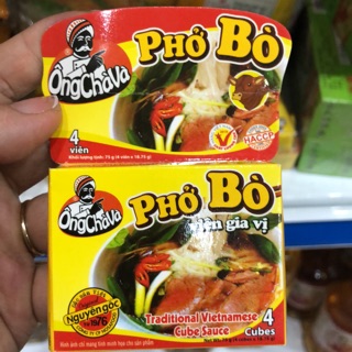 Viên gia vị phở bò 75g (4 viên)