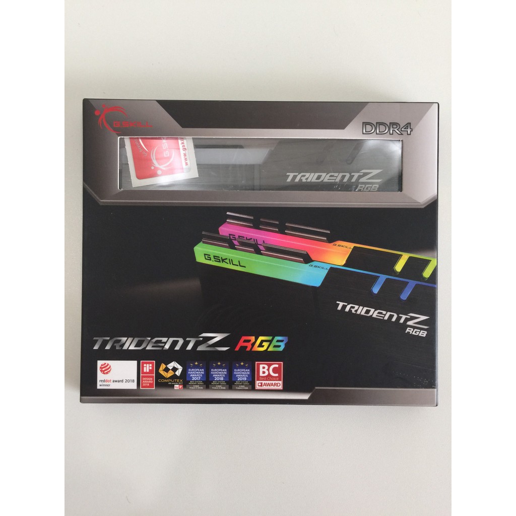 RAM Gskill TridentZ RGB DDR4 16Gb (2x8Gb) Bus 3200 - Chính hãng