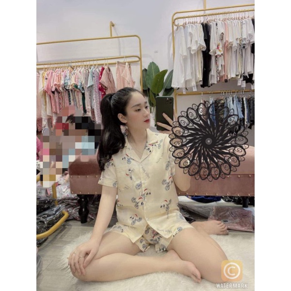 Bộ Pyjama Lụa Mango Siêu Nét
