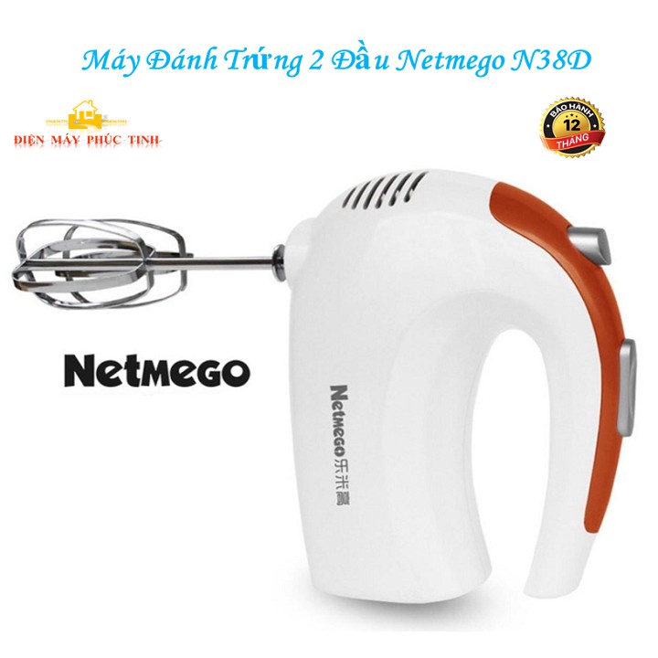 Máy đánh trứng Netmego 5 tốc độ