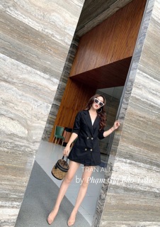 Set áo vest + quần short