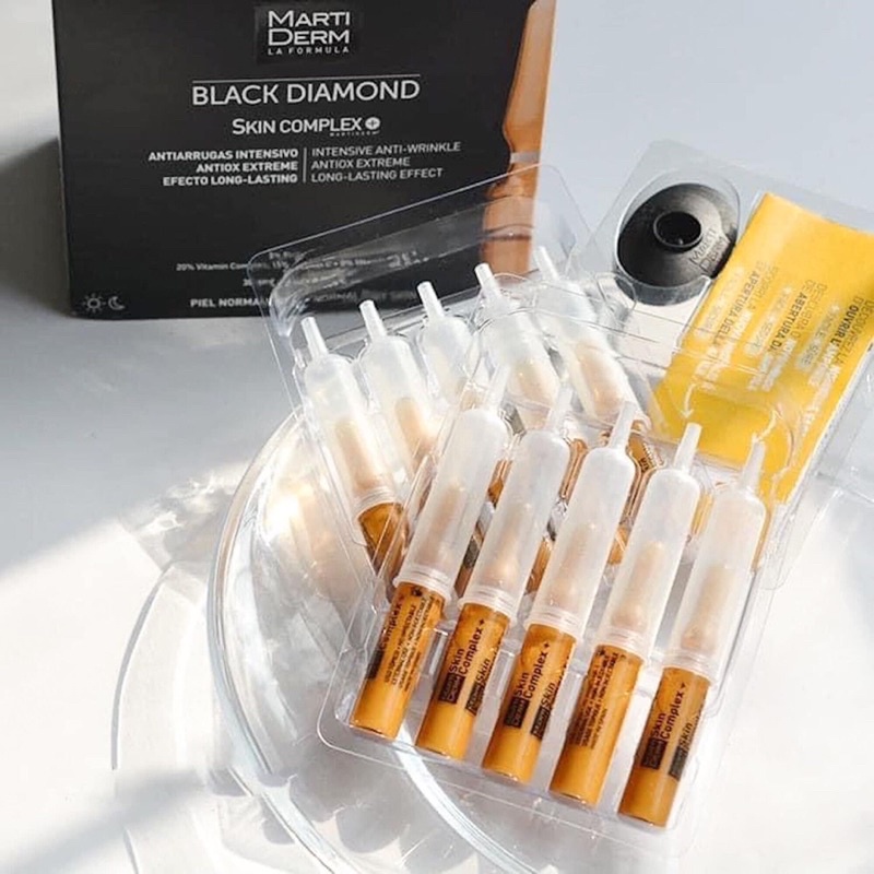 Tinh chất MTD Black Vitamin C chống oxy hoá làm đều màu da- hộp