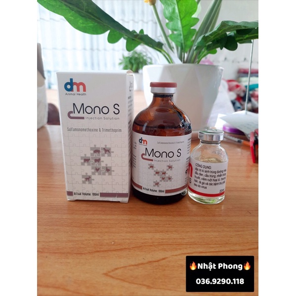 MONO S - (Chuyên về cầu trùng, ký sinh trùng đường máu trên Chiến Kê)