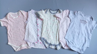 Set 5 body xuất nhật cho bé gái