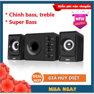 🎀FREESHIP🎀 Loa Vi Tính Cao Cấp SADA 205 Super Bass Pro 2019 - Nghe Nhạc Siêu Đỉnh