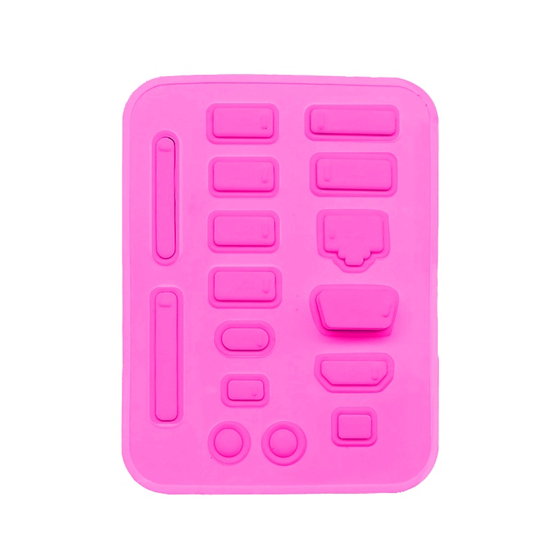 Set 16 Nút Chặn Cổng Máy Tính Bằng Silicone Chống Bụi