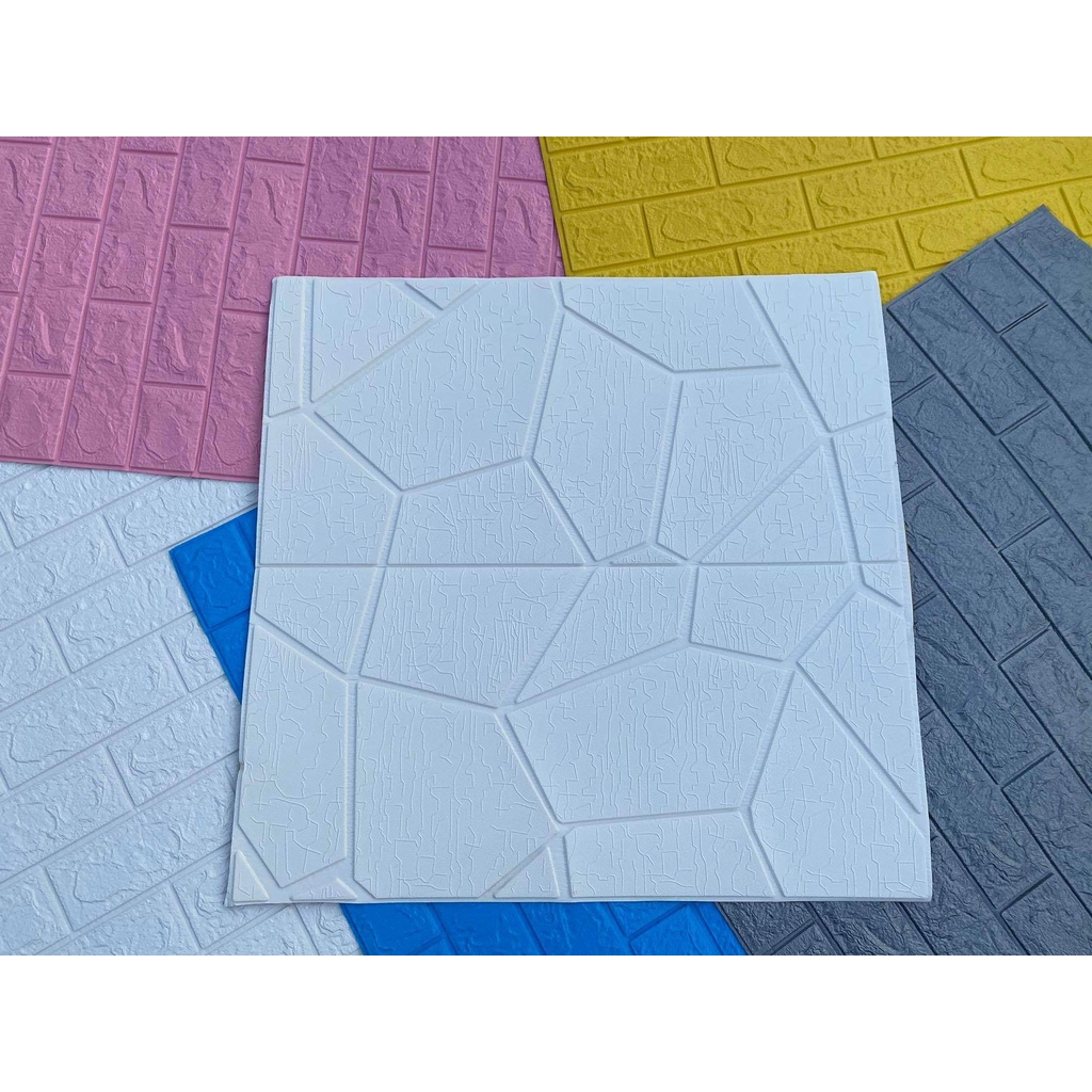Xốp Dán Tường 3D cao Cấp Hoa Văn Bê Tông Nhám. Dày nhất thị trường.