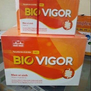 MEN VI SINH BIO VIGOR - HỘP 10 GÓI