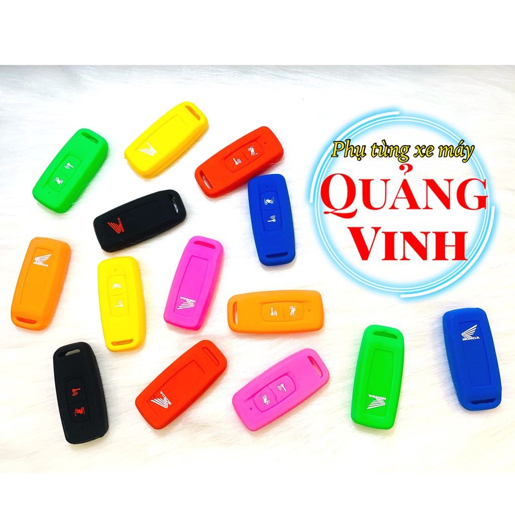 Cao su vỏ Silicone bọc chìa khoá remote smartkey xe Honda Vision 2021