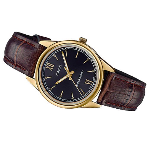 Đồng hồ nữ dây da Casio Anh Khuê LTP-V005GL-1B2UDF