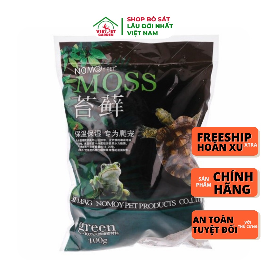 Rêu khô lót chuồng cho bò sát thú cưng - NC01 | Vietpetgarden