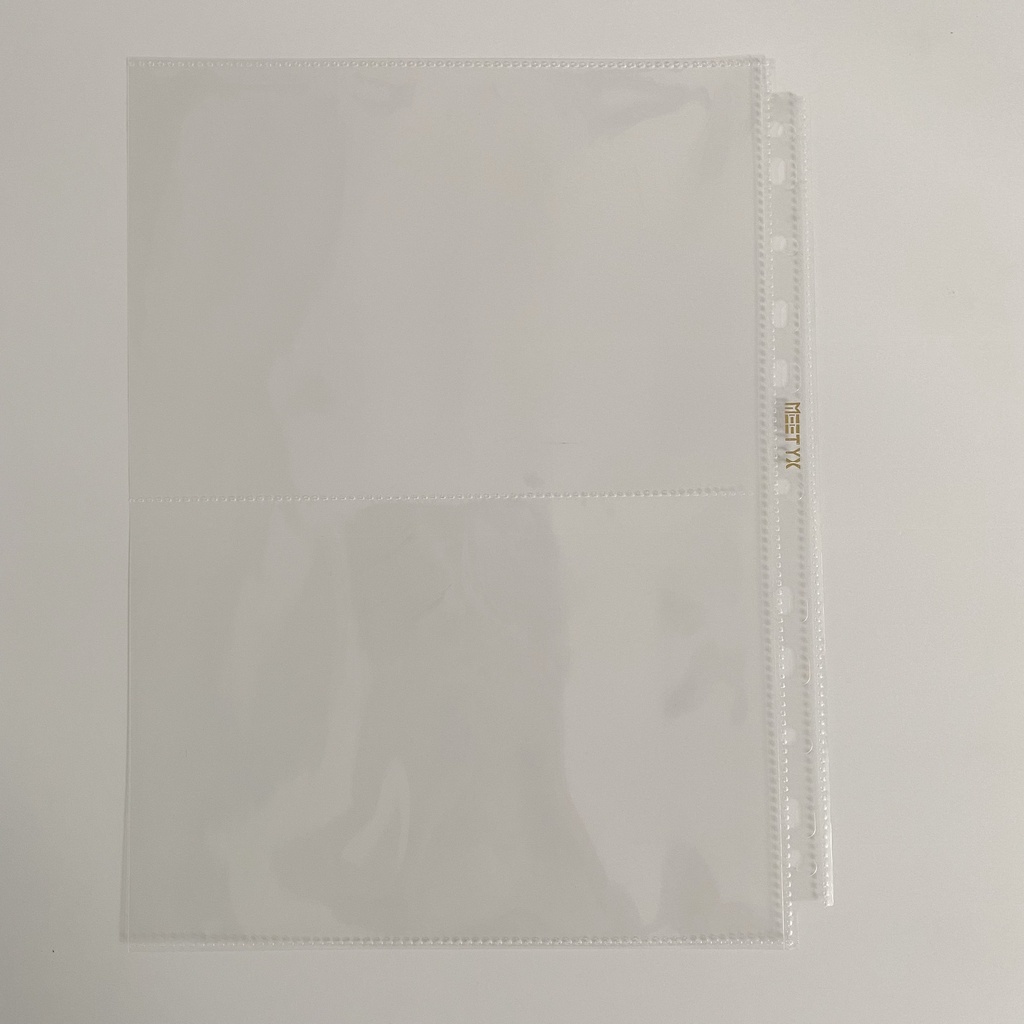 Trang sheet Meet size A4, A5 Đựng Card, Postcard, Poster và Thẻ Bài Kpop, Pokemon, Anime, Bóng Đá, Bóng Rổ