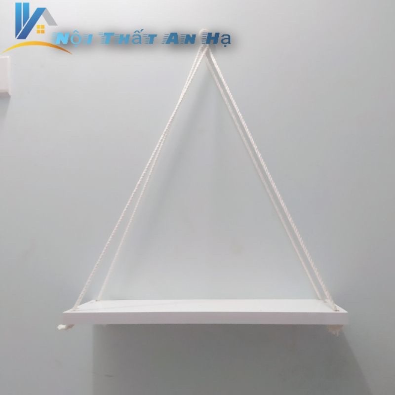 kệ gỗ treo dây hàn quốc kích thước 30x12cm