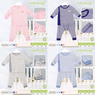 Bộ sơ sinh UALA&ROGO petit cài lệch