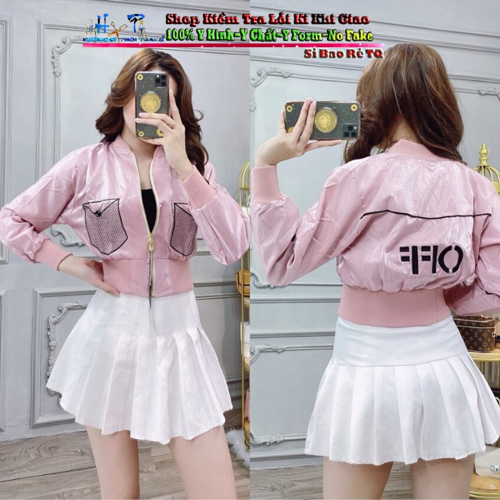 Áo Khoác Nữ  Lửng Croptop Phi Xà Cừ Cao Cấp mẫu mới Hottrend 2020 - Hàng Có Sẵn - Ảnh Thật Kèm Video | BigBuy360 - bigbuy360.vn