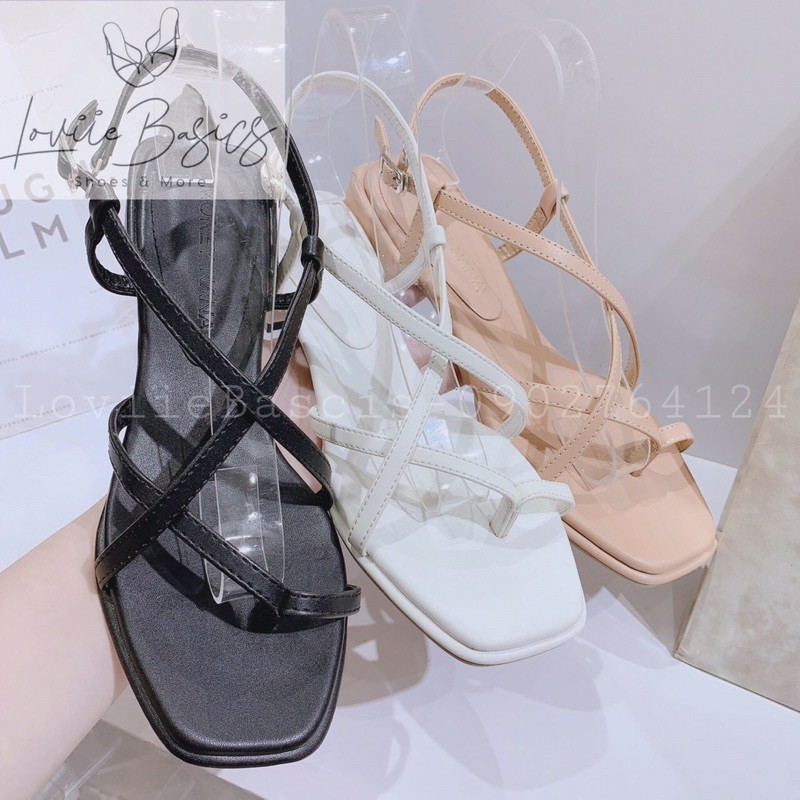 SANDAL NỮ LOVIIE BASICS - SANDAL XỎ NGÓN DÂY MẢNH S200612