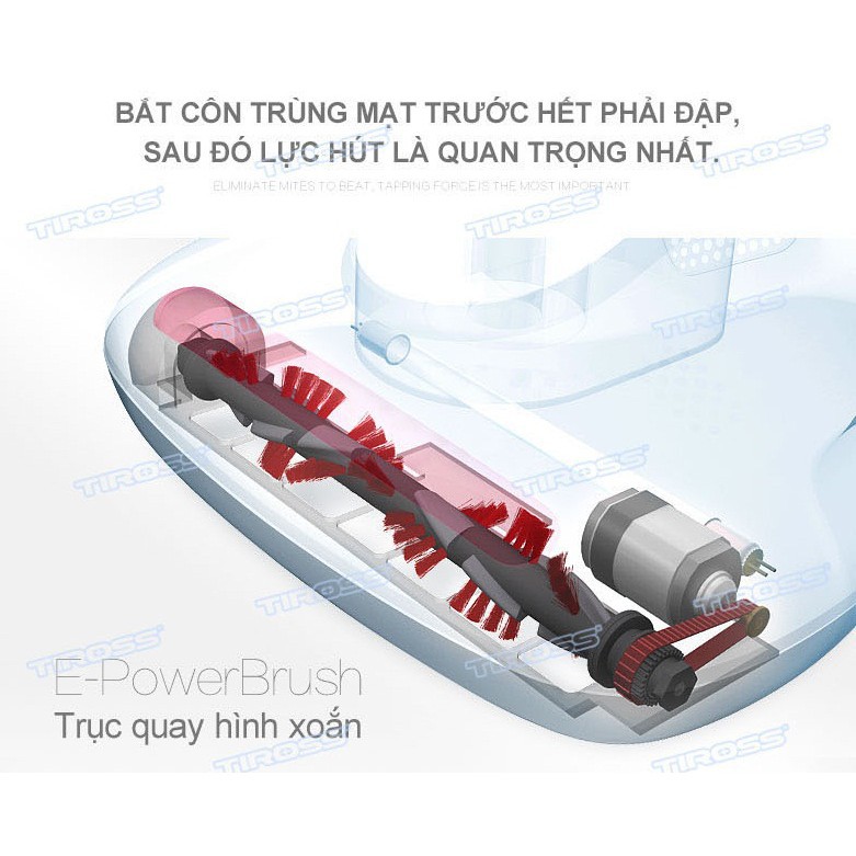 Máy hút bụi giường, sofa Tiross TS9302 chính hãng | BigBuy360 - bigbuy360.vn