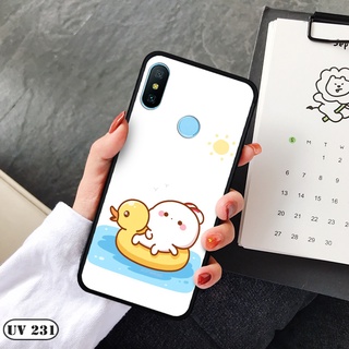 Ốp lưng nhám in hình 3D Xiaomi Redmi Note 6 / Note 6 Pro