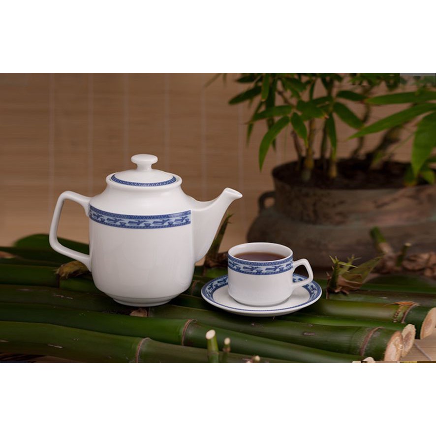 Bộ Ấm Trà  0.7 L Jasmine - Chim Lạc - Gốm sứ cao cấp Minh Long I