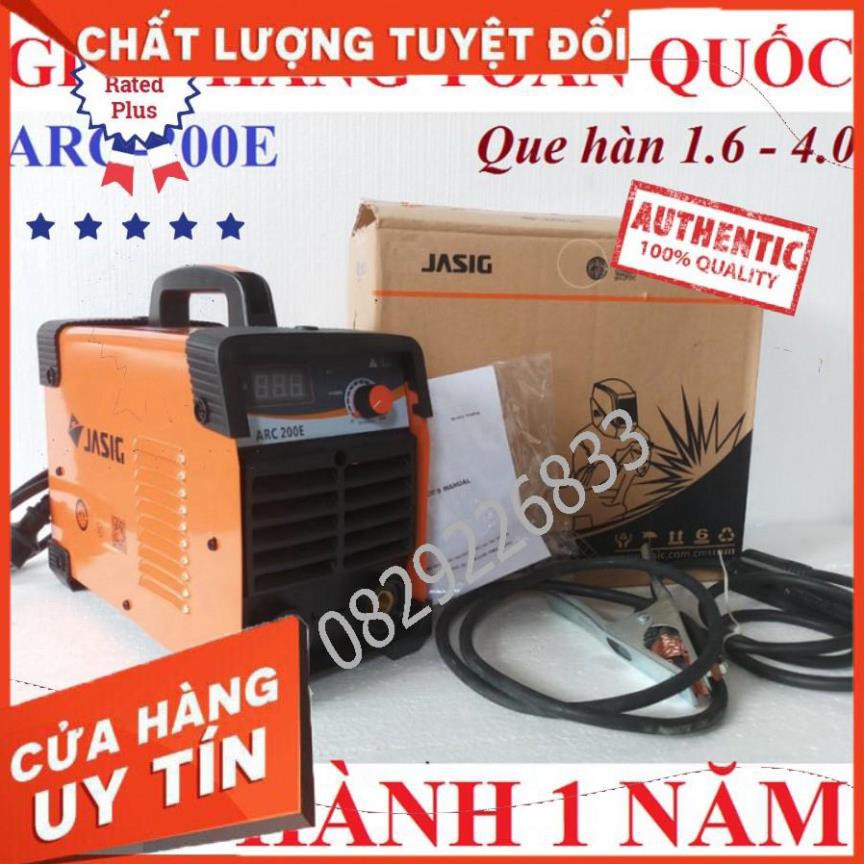 [ SIÊU GIẢM GIÁ] MÁY HÀN JASIC 200E- Tặng kính hàn và chổi đánh xỉ 299K