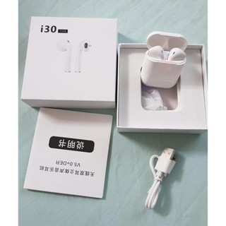 Tai nghe Bluetooth i30 TWS (Kết nối qua PopUp/Hỗ trợ Siri)