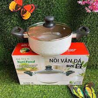 NỒI VÂN ĐÁ 20CM HÀNG KHUYẾN MÃI NUTIFOOD