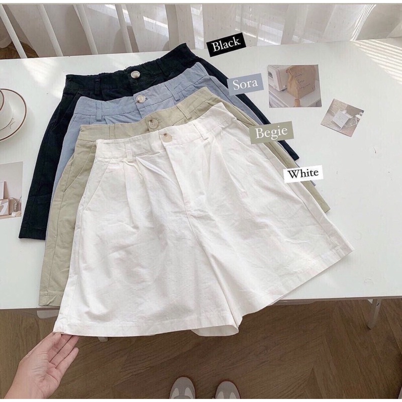 Quần short kaki chất đẹp fom chuẩn hàn