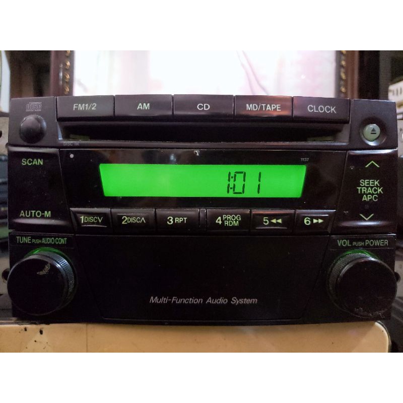 Đầu cd & tape md JAPAN  Mazda model 2003 2004