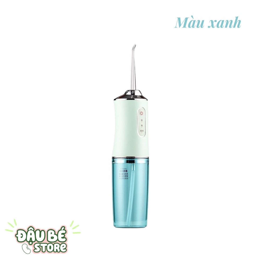 Máy Tăm Nước Cầm Tay Oral Irrigator - Tăm Nước Nha Khoa Vệ Sinh Răng Miệng Cực Sạch Công Nghệ Châu Âu - DAUBE - GD038