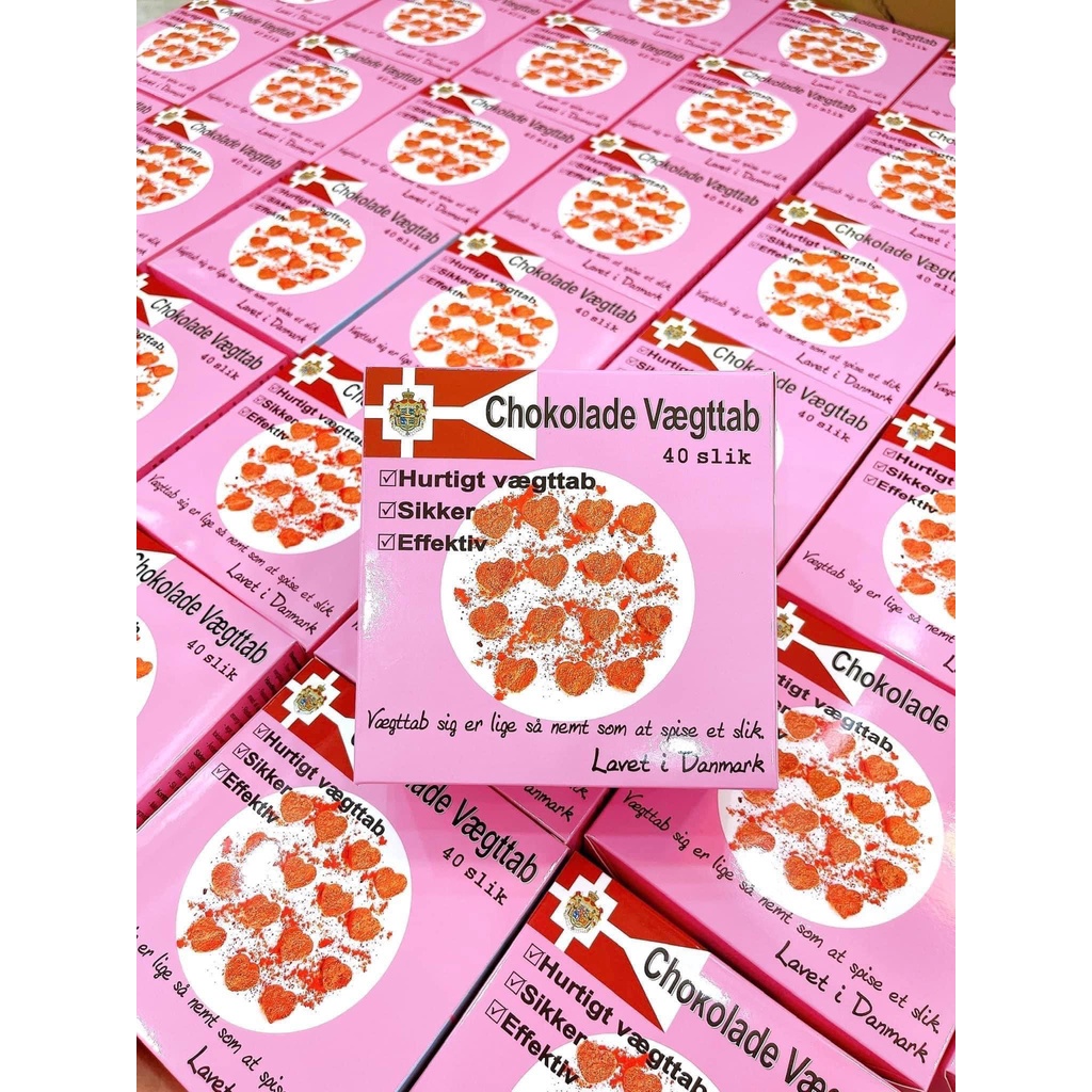 Kẹo socola giảm cân chokolade vaegttab, bản mới màu hồng - ảnh sản phẩm 2