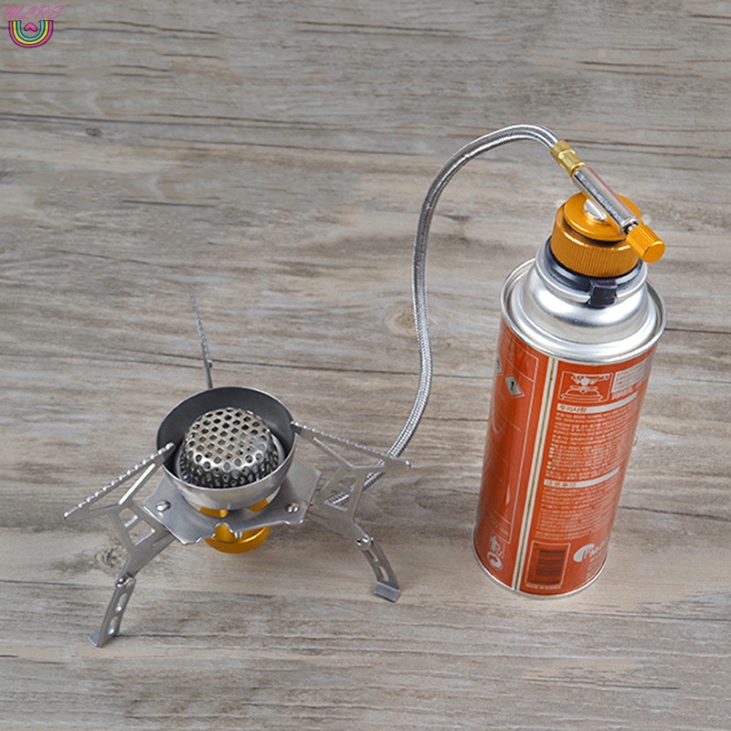 Đầu Chuyển Đổi Bình Gas Mini Dạng Phẳng Tiện Dụng Cho Cắm Trại Ngoài Trời