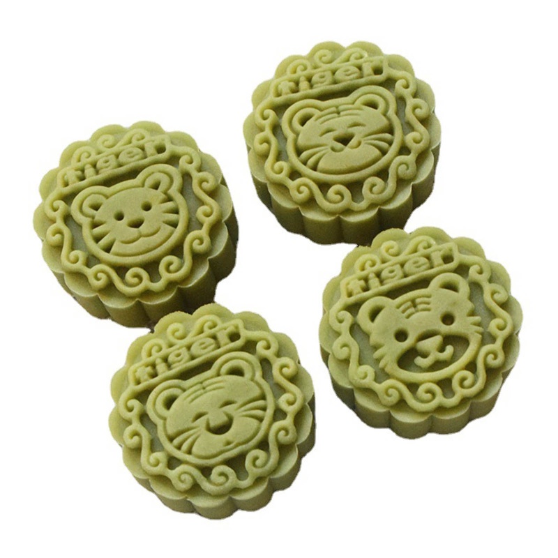 Khuôn Làm Bánh Trung Thu Hình Con Hổ Hoạt Hình 50g DIY