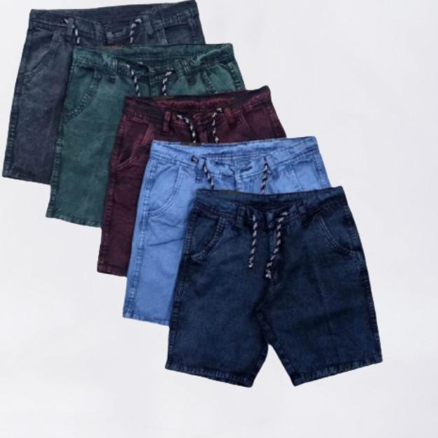 ♥ Quần Short jean Rách Màu Xanh Dương/Xám/Xanh Dương/Đen size 28-33 Cho Nam