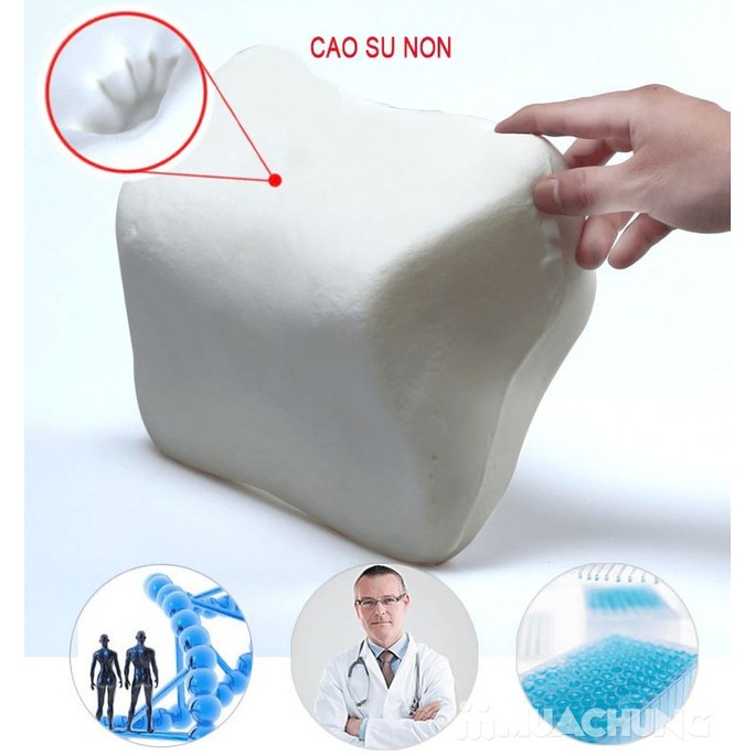 Gối tựa oto cao su non