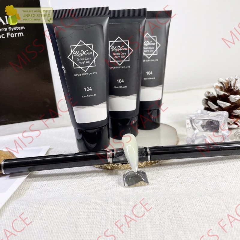 gel gôm màu nước gạo mã 104