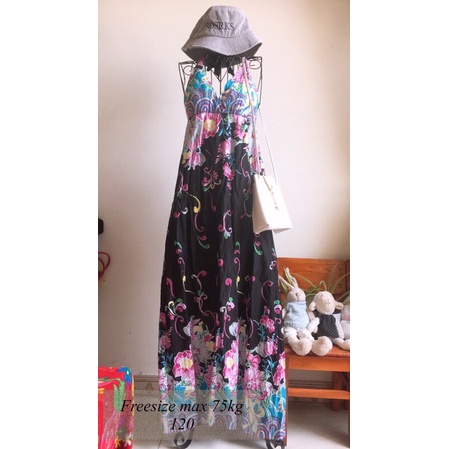 Đầm Maxi Hoa xinh xắn cho Nàng Thơ