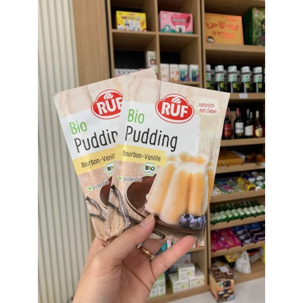 [MẪU MỚI] Bột Pudding hữu cơ RUF 40gr - Bột làm pudding cho bé - Date 2023