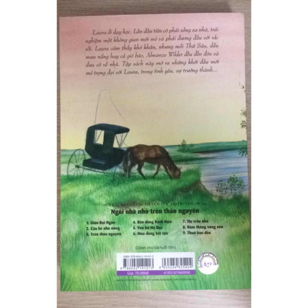 [ Sách ] Ngôi Nhà Nhỏ Trên Thảo Nguyên (Tập 8) - Năm Tháng Vàng Son - NXB Kim Đồng