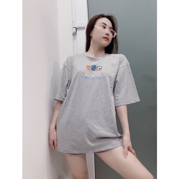 Áo thun tay lỡ COTTON EY-YO|Hg collection
