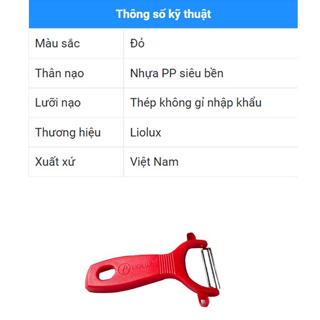 Nạo răng cưa LIOLUX LIO-NRC01 - MEGAHA