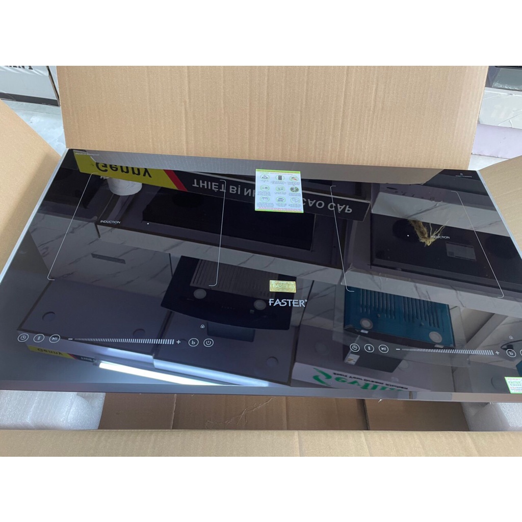 Bếp từ Faster FS 712I Plus Bếp đôi 2 lò từ Biến tần Inverter tiết kiệm điện, Nhập Khẩu Malaysia