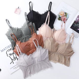 Áo bra ren lưới sexy hai dây ren mảnh quyến rũ AR/095