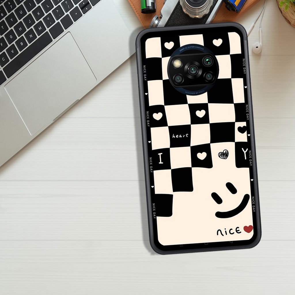 Ốp Lưng XIAOMI POCO X3 - POCO X3 PRO - POCO M3 - REDMI 9T, In Hình &quot;Black Heart&quot; Phong Cách Đẹp.