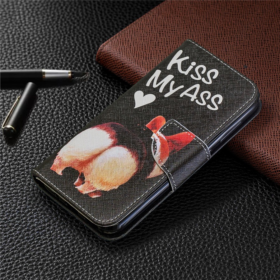 Nokia 4.2（2019）Cute Painted leather shell Phone case
