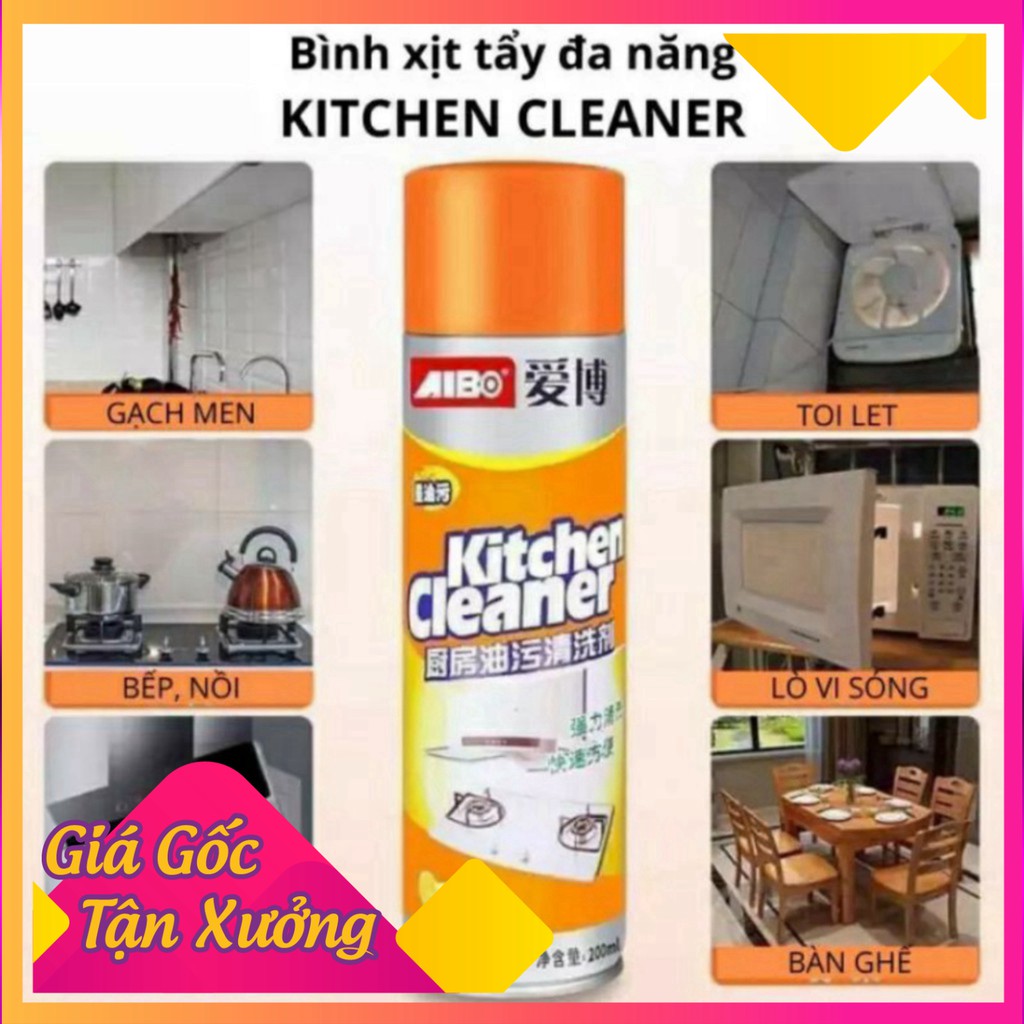 SIÊU HOT >> FREE SHIP Bình Xịt Tẩy Rửa Đa Năng Kitchen Cleaner giá tốt chỉ có ở tiện ích shop GIÁ TỐT CHỈ CÓ TẠI TIỆN ÍC