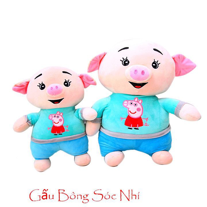 Gấu bông heo cười cỡ lớn 60cm